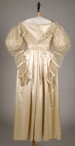 American wedding dress, 1830