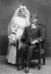 bride & groom 1912