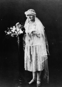 Australian bride, 1927