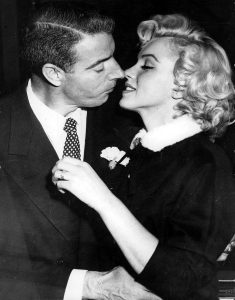 1954 Marilyn Monroe Joe DiMaggio wedding