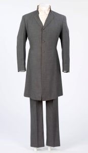 men's wedding suit, 1967