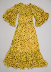 1971 wedding dress by Gina Fratini