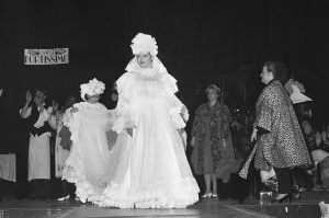 Netherlands bride & flower girl, 1986