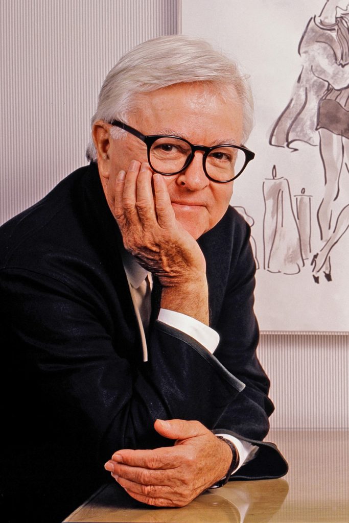 Portrait of designer Geoffrey Beene